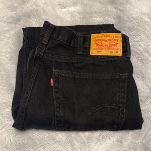 Black mens levi jeans